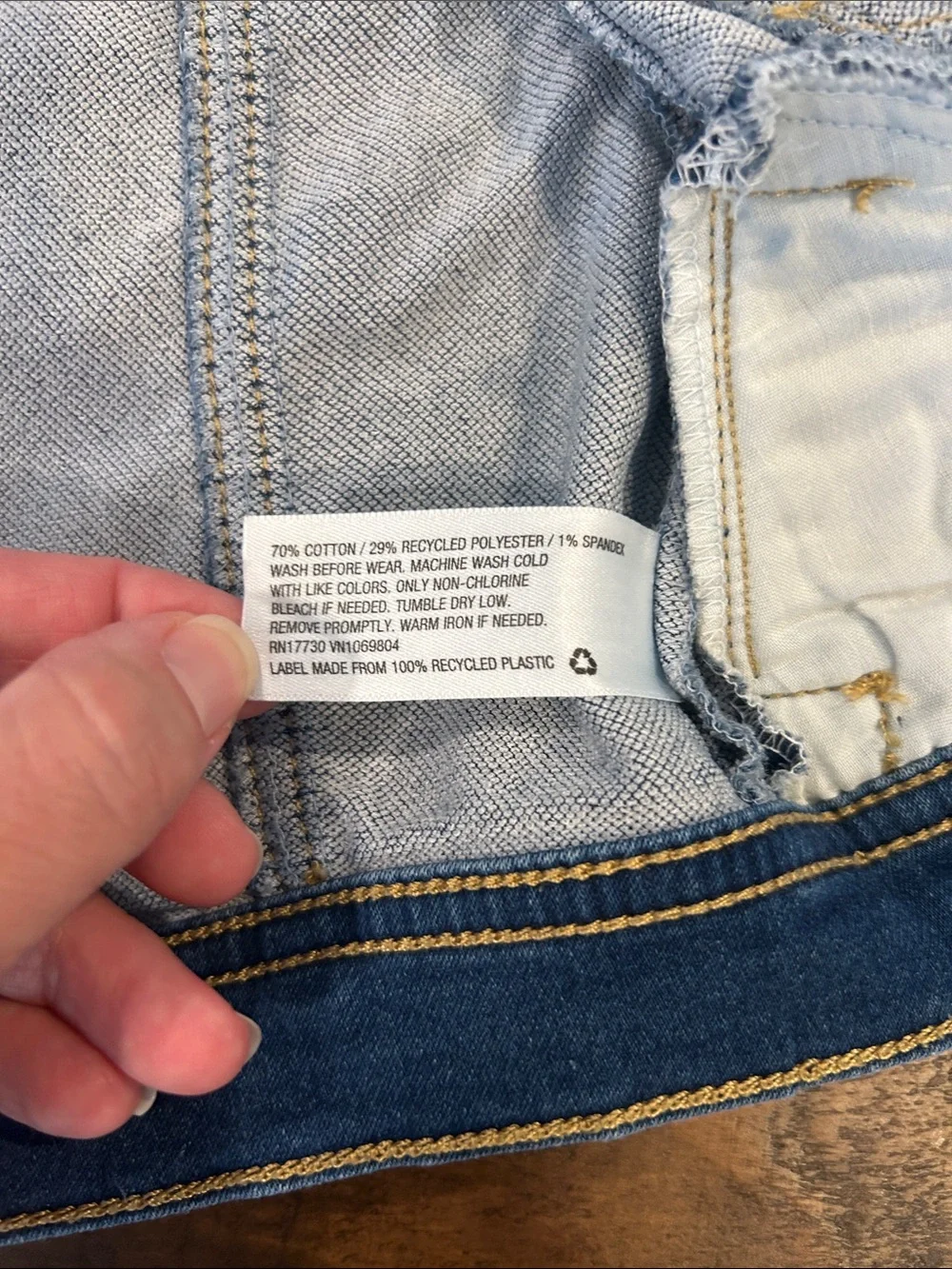 Cat & Jack 12M Light Blue Denim Jean Jacket with Snap Enclosure